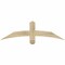 Ekena Millwork Bellingham Rough Sawn Timber Gable Bracket, Douglas Fir, 48"W x 14"H x 2"D x 4"F, 7/12 Pitch GBW048X14X0204BEL00RDF - alternate 1